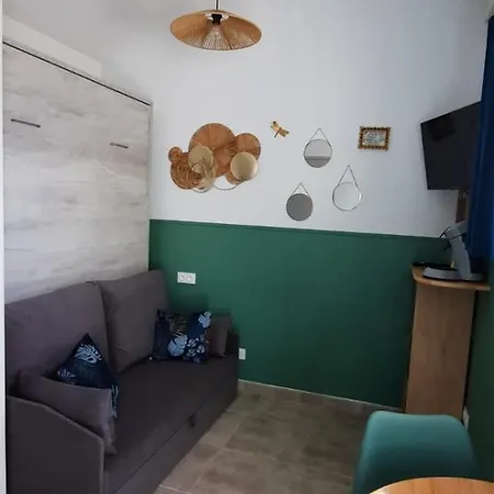 Apartament Agreable Studio Lumineux Pour Escapade A Deux ! 1 Piece Avec Salle De Bain - 14m2 - Exterieur Privatif - Saint-Laurent-de-la-Salanque
